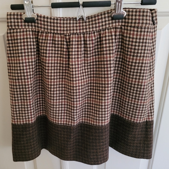 J. Crew Skirts J Crew Plaid Skirt Poshmark
